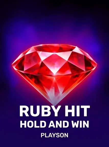 Ruby Hit: Hold and Win game tile